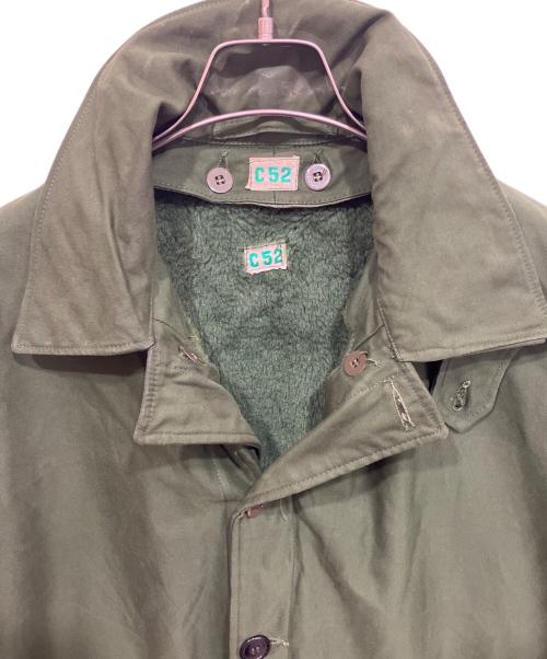 Swedish Army（スウェーデン軍）SWEDISH ARMY (スウェーデン軍) Ｍ59ミリタリーコート グリーン サイズ:sizeC52の古着・服飾アイテム