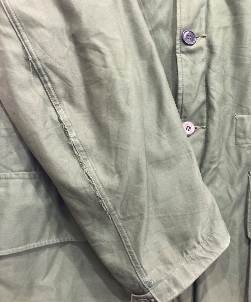 Swedish Army（スウェーデン軍）SWEDISH ARMY (スウェーデン軍) Ｍ59ミリタリーコート グリーン サイズ:sizeC52の古着・服飾アイテム