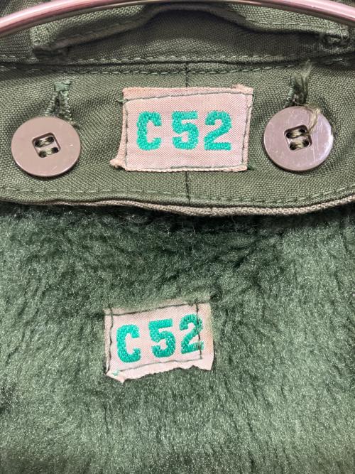 Swedish Army（スウェーデン軍）SWEDISH ARMY (スウェーデン軍) Ｍ59ミリタリーコート グリーン サイズ:sizeC52の古着・服飾アイテム