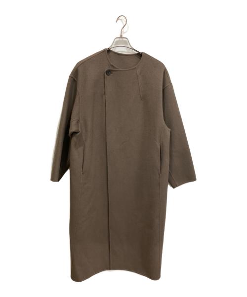 TODAYFUL（トゥデイフル）TODAYFUL (トゥデイフル) Stole Wool Coat コート ブラウン サイズ:36の古着・服飾アイテム