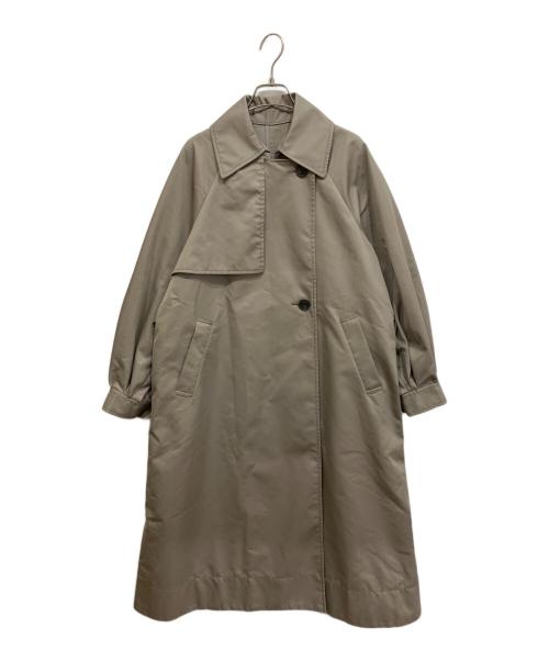 Noble（ノーブル）Noble (ノーブル) グロウツイルボリューミードレスコート ベージュ サイズ:36の古着・服飾アイテム