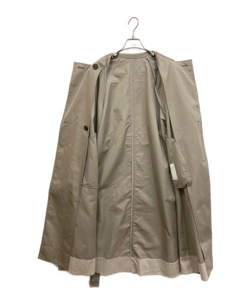 Noble（ノーブル）Noble (ノーブル) グロウツイルボリューミードレスコート ベージュ サイズ:36の古着・服飾アイテム