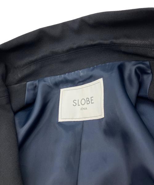 SLOBE IENA（スローブ イエナ）SLOBE IENA (スローブ イエナ) ウォッシャブルダブルブレストジャケット ネイビー サイズ:36の古着・服飾アイテム