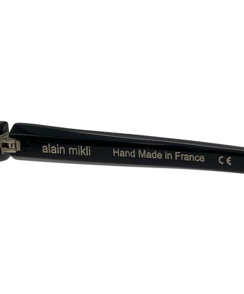 Alain Mikli（アランミクリ）Alain Mikli (アランミクリ) 伊達眼鏡 ブラックの古着・服飾アイテム