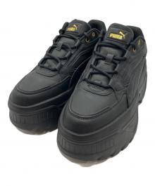 PUMA（プーマ）の古着「KARMEN X-TRA/厚底スニーカー/カルメン」｜ブラック