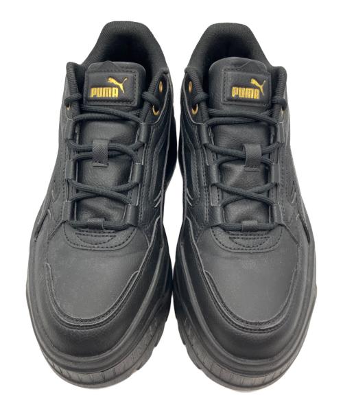 PUMA（プーマ）PUMA (プーマ) KARMEN X-TRA/厚底スニーカー/カルメン ブラック サイズ:25の古着・服飾アイテム
