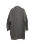 ISABEL MARANT (イザベルマラン) ヘリンボーン ウール チェスターコート ブラック×グレー サイズ:46：8000円