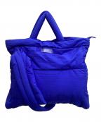 MAISON SPECIALメゾンスペシャル）の古着「Big Pillow Bag ピローバッグ」｜ブルー