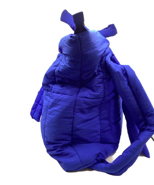 MAISON SPECIAL（メゾンスペシャル）MAISON SPECIAL (メゾンスペシャル) Big Pillow Bag ピローバッグ ブルーの古着・服飾アイテム