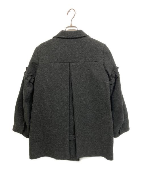 epine（エピヌ）epine (エピヌ) volume wool tailored coat gray/テーラードコート グレー サイズ:Freeの古着・服飾アイテム