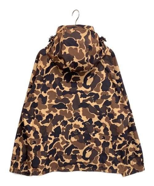 Columbia（コロンビア）Columbia (コロンビア) BEAMS (ビームス) 別注SAUVIE ISLAND JACKET カモ柄マウンテンパーカー イエロー×ブラウン サイズ:XLの古着・服飾アイテム