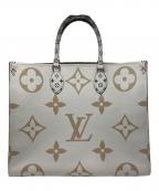 LOUIS VUITTONルイ ヴィトン）の古着「トートバッグ」｜ホワイト×グリーン