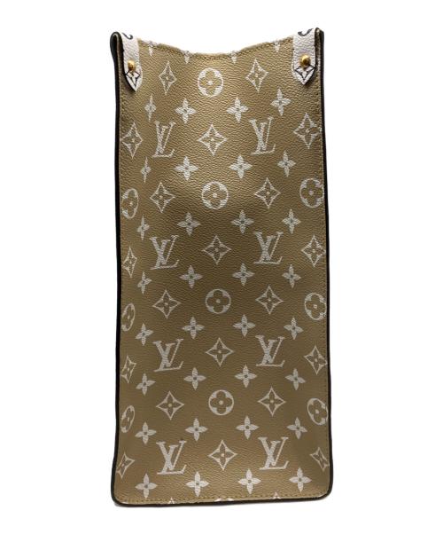 LOUIS VUITTON（ルイ ヴィトン）LOUIS VUITTON (ルイ ヴィトン) トートバッグ ホワイト×グリーンの古着・服飾アイテム