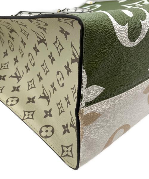 LOUIS VUITTON（ルイ ヴィトン）LOUIS VUITTON (ルイ ヴィトン) トートバッグ ホワイト×グリーンの古着・服飾アイテム