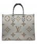 LOUIS VUITTON（ルイ ヴィトン）の古着「トートバッグ」｜ホワイト×グリーン