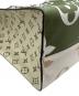 中古・古着 LOUIS VUITTON (ルイ ヴィトン) トートバッグ ホワイト×グリーン：270000円