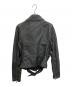 DIESEL (ディーゼル) コーティングライダースジャケット ブラック サイズ:XS：10000円