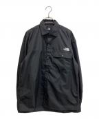 THE NORTH FACEザ ノース フェイス）の古着「ロングスリーブヌプシシャツ」｜ブラック
