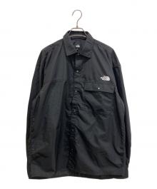 THE NORTH FACE（ザ ノース フェイス）の古着「ロングスリーブヌプシシャツ」｜ブラック