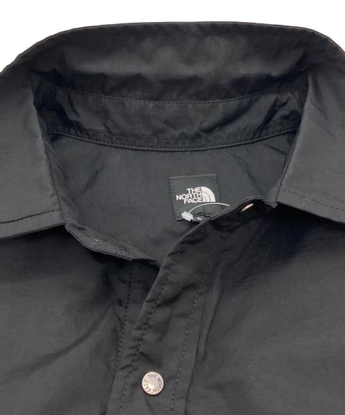 THE NORTH FACE（ザ ノース フェイス）THE NORTH FACE (ザ ノース フェイス) ロングスリーブヌプシシャツ ブラック サイズ:Lの古着・服飾アイテム