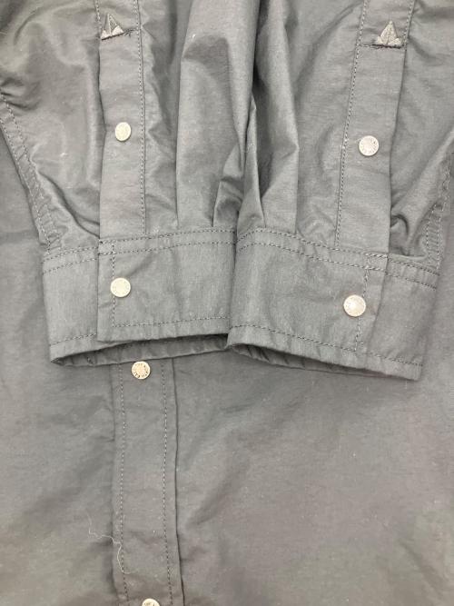 THE NORTH FACE（ザ ノース フェイス）THE NORTH FACE (ザ ノース フェイス) ロングスリーブヌプシシャツ ブラック サイズ:Lの古着・服飾アイテム