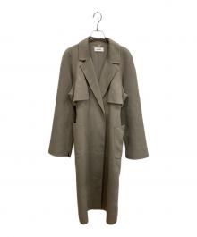 Snidel（スナイデル）の古着「ウロコカシミヤコート」｜ブラウン