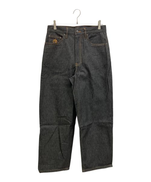 ANTIMID（アンチミッド）antimid (アンチミッド) デニムパンツ ブラック サイズ:Mの古着・服飾アイテム