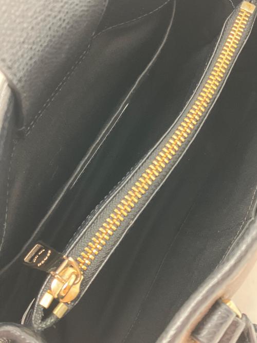 COACH（コーチ）COACH (コーチ) 2WAYバッグ ブロンズ×ブラックの古着・服飾アイテム