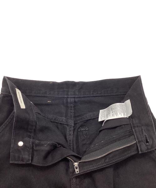 Calvin Klein（カルバンクライン）Calvin Klein (カルバンクライン) TROUSER BARREL SOFT BLACK トラウザーパンツ ブラック サイズ:24の古着・服飾アイテム
