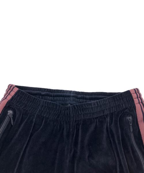 Needles（ニードルズ）Needles (ニードルズ) Narrow Track Pant - C/PE Velour ベロアナロートラックパンツ ネイビー サイズ:Mの古着・服飾アイテム