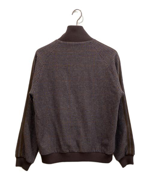 FRED PERRY（フレッドペリー）FRED PERRY (フレッドペリー) ウールチェックジャケット ブラウン サイズ:Ｌの古着・服飾アイテム