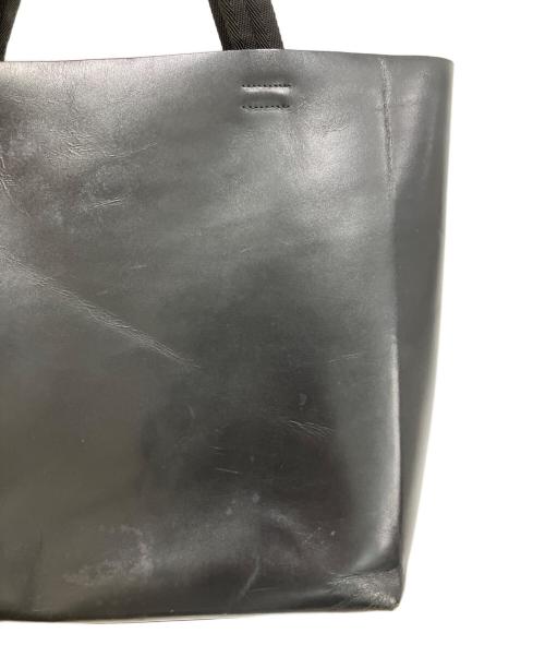 PRADA（プラダ）PRADA (プラダ) レザートートバッグ ブラックの古着・服飾アイテム