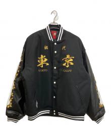 GALFY×東京リベンジャーズ（ガルフィー×東京リベンジャーズ）の古着「東京卍會 構成員スタジャン」｜ブラック