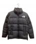 THE NORTH FACE（ザ ノース フェイス）の古着「Nuptse Jacke ヌプシダウンジャケット」｜ブラック