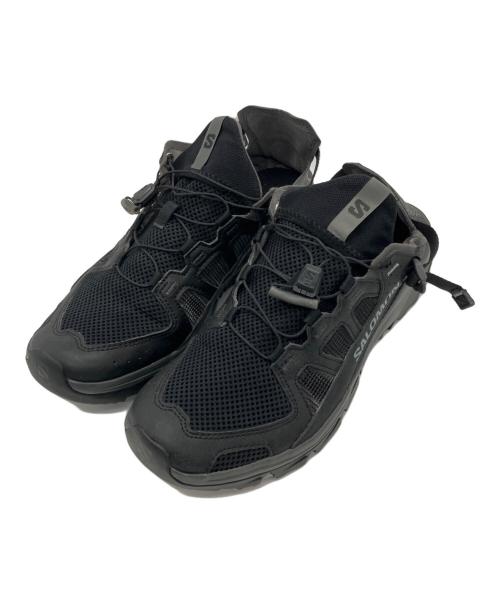 SALOMON（サロモン）SALOMON (サロモン) TECHAMPHIBIAN 5 シューズ ブラック サイズ:27.5の古着・服飾アイテム