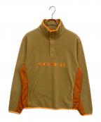 COACHコーチ）の古着「フリースプルオーバー」｜ブラウン