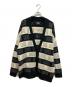 UGG（アグ）の古着「Graphic Logo Cardigan/グラフィック ロゴ カーディガン」｜ホワイト×ブラック