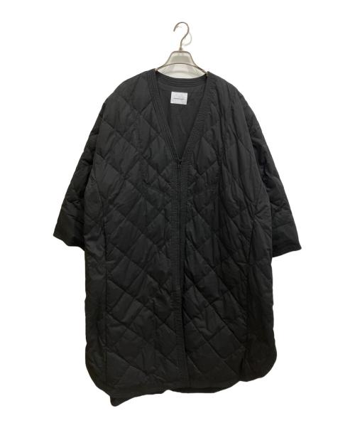 solamonat poche（ソラモナ ポッシェ）solamonat poche (ソラモナ ポッシェ) ダウンキルトコート ブラック サイズ:Freeの古着・服飾アイテム