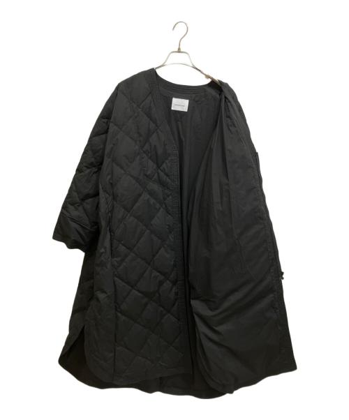 solamonat poche（ソラモナ ポッシェ）solamonat poche (ソラモナ ポッシェ) ダウンキルトコート ブラック サイズ:Freeの古着・服飾アイテム