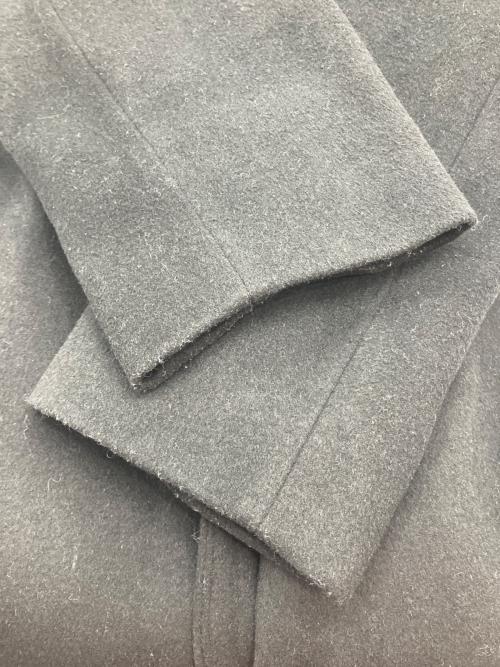 crewre（クルーレ）crewre (クルーレ) ジャスタブルウールロングコート ブラック サイズ:2の古着・服飾アイテム