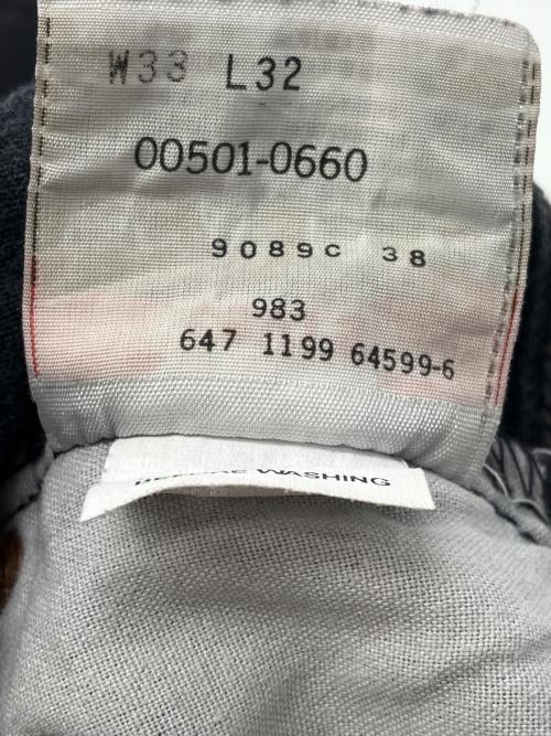 LEVI'S（リーバイス）LEVI'S (リーバイス) 90S後染めブラックデニムパンツ ブラック サイズ:33の古着・服飾アイテム