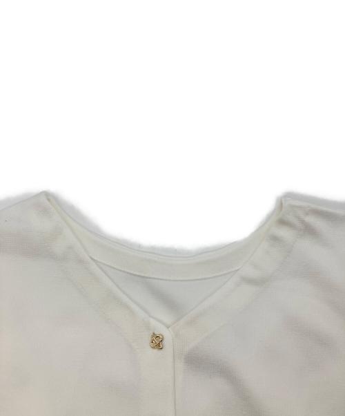 Apuweiser-riche（アプワイザーリッシェ）Apuweiser-riche (アプワイザーリッシェ) カーディガン ホワイト サイズ:2の古着・服飾アイテム