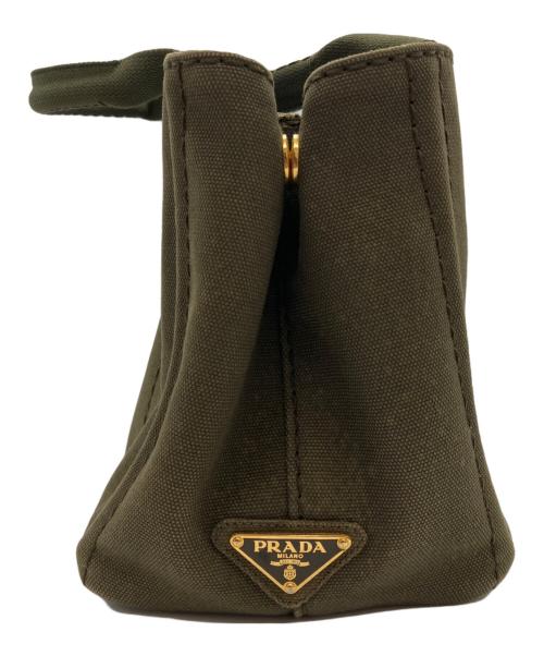 PRADA（プラダ）PRADA (プラダ) カナパ2WAYバッグ グリーンの古着・服飾アイテム