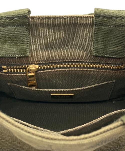 PRADA（プラダ）PRADA (プラダ) カナパ2WAYバッグ グリーンの古着・服飾アイテム