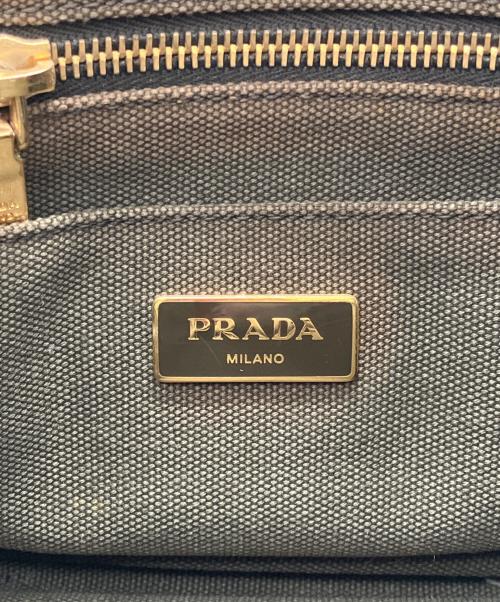 PRADA（プラダ）PRADA (プラダ) カナパ2WAYバッグ グリーンの古着・服飾アイテム