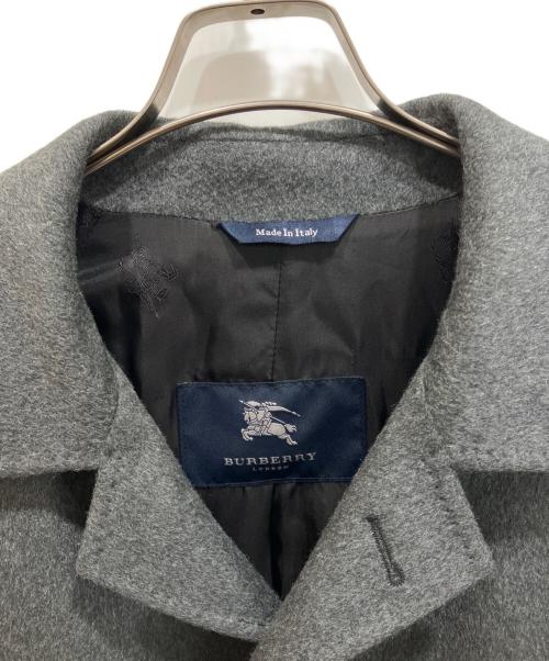 BURBERRY LONDON（バーバリーロンドン）BURBERRY LONDON (バーバリーロンドン) カシミヤコート グレー サイズ:38の古着・服飾アイテム
