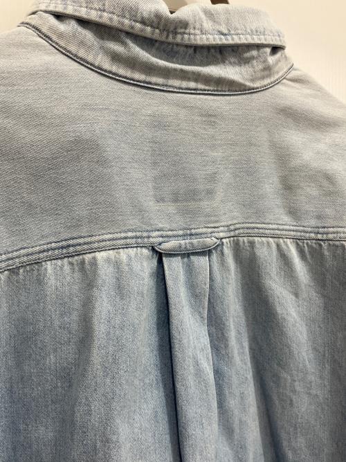 BANANA REPUBLIC（バナナリパブリック）BANANA REPUBLIC (バナナリパブリック) 90sダンガリーシャツ ブルー サイズ:Lの古着・服飾アイテム