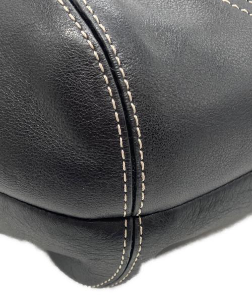 COACH（コーチ）COACH (コーチ) マイクロシグネチャートートバッグ ブラックの古着・服飾アイテム
