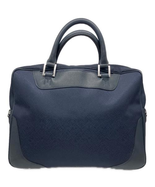 PELLE MORBIDA（ペッレモルビダ）PELLE MORBIDA (ペッレモルビダ) Capitanoブリーフケース 1室タイプ ネイビーの古着・服飾アイテム