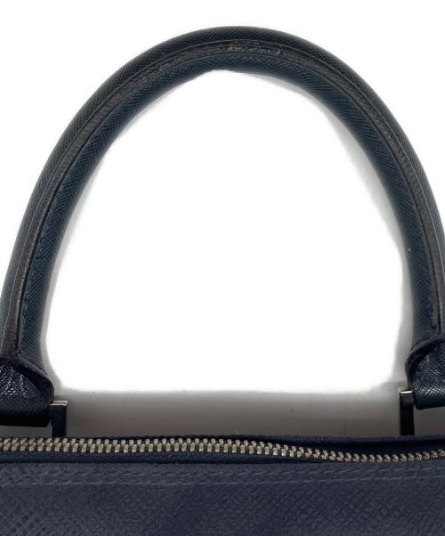 PELLE MORBIDA（ペッレモルビダ）PELLE MORBIDA (ペッレモルビダ) Capitanoブリーフケース 1室タイプ ネイビーの古着・服飾アイテム
